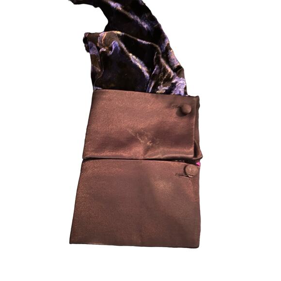 Diane Von Furstenberg Jumpsuit Vegas velvet leopard size 4 DEFECT - Picture 9 of 9